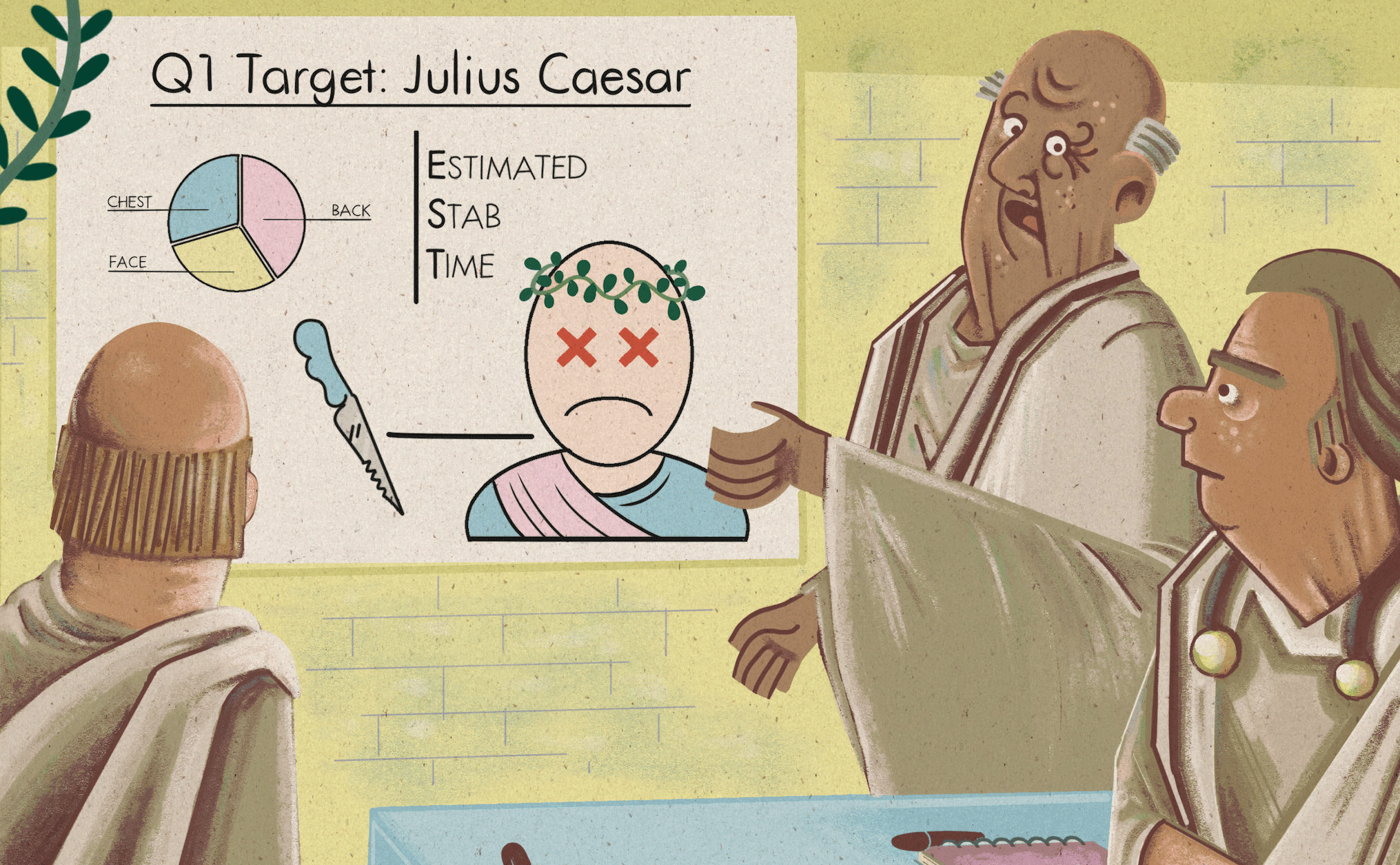 Julius Caesar’s Assassination The AllHands Meeting McSweeney’s